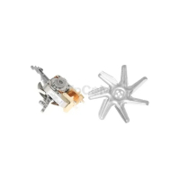Двигатель вентилятора конвекции + крыльчатка для духовок Bosch 495459